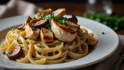 Kurczak z mascarpone i pieczarkami – przepis na kremowe danie