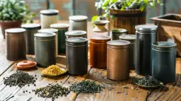 Pojemnik na herbatę: 5 cech przechowywania liściastych herbat