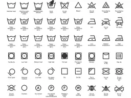 Symbole na metkach ubrań - poznaj znaczenie i uniknij zniszczenia odzieży