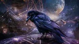 Kruk w znakach zodiaku: Co symbolizuje ten ptak w astrologii?