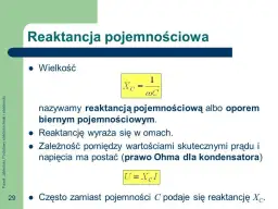 Reaktancja pojemnościowa kondensatora: kompletny wzór i obliczenia