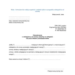 Ile czasu na odstąpienie od umowy? Poznaj swoje prawa!