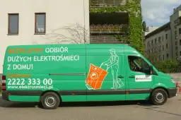 Samochód który zbiera elektrośmieci z osiedla – jak skorzystać z usługi?