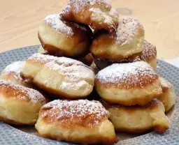 Szybkie racuchy drożdżowe z jabłkami z Thermomixa