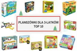 Ranking najlepszych gier planszowych dla 3 latka, które rozweselą malucha