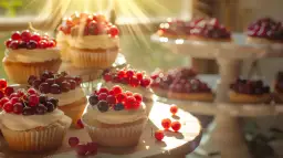 Sernik na zimno lub babeczki z porzeczkami - letnie słodkości