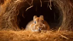 Legowisko dla królika - wygodne i miękkie posłanie