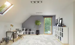 Jak oświetlić pokoje na poddaszu, aby uniknąć mroku i przytłoczenia