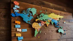 Zaznaczanie podróży na mapie! Czy to idealny prezent dla każdego?