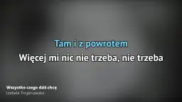 Tekst piosenki wszystko czego dziś chcę - emocje i znaczenie utworu