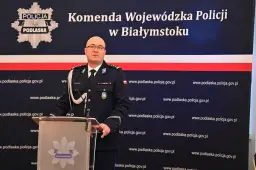 Komendant wojewódzki policji w Białymstoku – Kamil Borkowski i jego zmiany