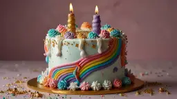 Tort na roczek z bitej śmietany: Słodki tort dla malucha na roczek