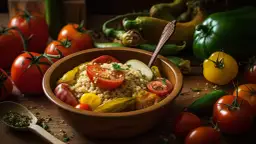 Sałatka z kaszą jaglaną - przepis, zdrowa sałatka z kaszą jaglaną