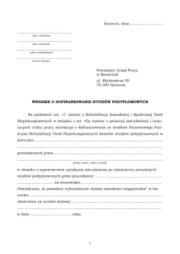 Jak napisać skuteczne uzasadnienie wniosku o dofinansowanie studiów podyplomowych i zwiększyć szanse na sukces