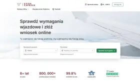 Strona EVISA EXPRESS umożliwia łatwe sprawdzenie wymagań i złożenie wniosku o wizę do Egiptu online.