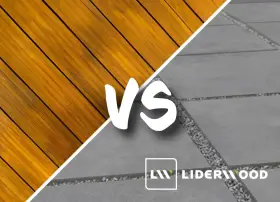 Drewno vs. płytki: czym wyłożyć taras? Porównanie materiałów na Twoją przestrzeń zewnętrzną.