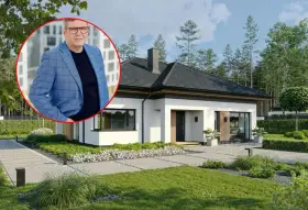 Ekspert omawia, ile kosztuje budowa domu 80 m. Nowoczesny, parterowy dom z ogrodem.