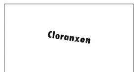 Napis "Cloranxen" na białym tle.
