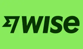 Logo z napisem "7Wise" na zielonym tle. To znak rozpoznawczy firmy oferującej konto Wise.