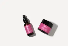 DMAE Lift10 serum y crema de día/noche de SEGLE Biotech Skincare, para un rostro firme y redefinido.