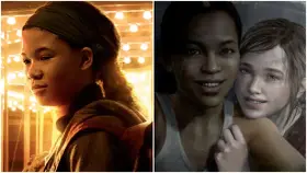 Riley, personaje de The Last of Us, junto a Ellie en un momento tierno.