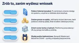 Przed zamknięciem konta w Alior Banku pobierz historię transakcji, ureguluj opłaty, zmień numer konta pracodawcy i wydaj punkty lojalnościowe.