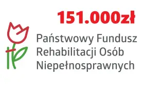 151.000 zł dofinansowania z PFRON na rehabilitację.