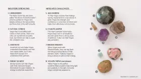 Kamień transformacji, labradoryt, wspiera znaki zodiaku Panny w życiowych zmianach.