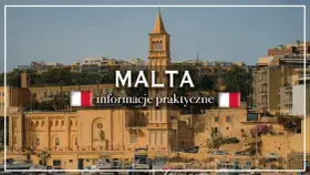 Malta: informacje praktyczne. Czy malta jest bezpieczna dla kobiet? Widok na port z budynkami i kościołem.