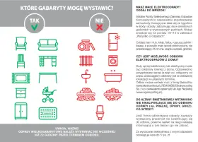 Meble, dywany, wózki dziecięce, materace – to przykłady, co można wystawić na gabaryty. Nie wolno tam wyrzucać gruzu ani pralek.