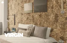 Korek Virgin na ścianę: odkryj unikatową dekorację. Wady i zalety naturalnego materiału w sypialni.