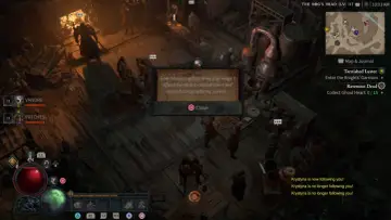 W grze Diablo 4, w karczmie "Pod Hogiem", gracz czyta wiadomość o pielgrzymce i modlitwie podróżnika.