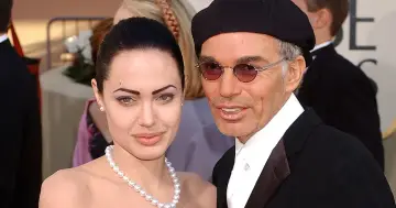 Angelina Jolie z mężem, Billy Bobem Thorntonem, na gali.