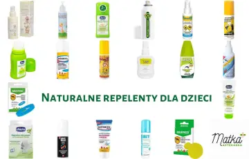 Naturalne repelenty dla dzieci: spraye, roll-ony i plastry chroniące przed komarami i kleszczami.