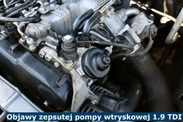 Silnik 1.9 TDI. Widoczny czujnik ciśnienia paliwa, który jest częścią układu. Gdzie jest pompa paliwa? To pytanie zadaje sobie wielu kierowców.