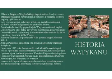 Widok z lotu ptaka na Plac Świętego Piotra i Bazylikę. Czy Watykan to państwo? Historia Watykanu od IV wieku do traktatów laterańskich w 1929 roku.