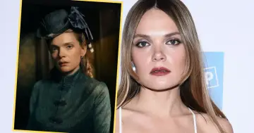Izabela Łęcka w historycznym stroju i współczesna kobieta. Charakterystyka postaci z "Lalki" i aktorki.