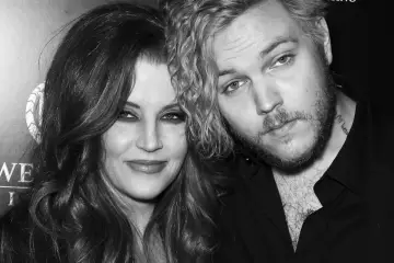 Lisa Marie Presley z mężem.