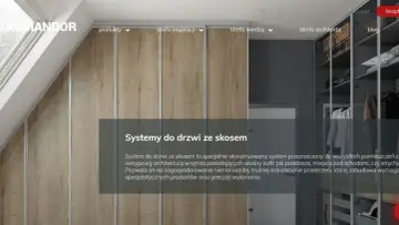 Systemy drzwi ze skosem: jak zrobić funkcjonalne wnętrze pod skosem. Szafy i garderoby na wymiar.
