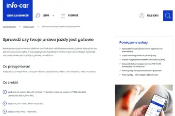 Sprawdź, ile się czeka na prawo jazdy. Nowe dokumenty zazwyczaj są gotowe po 30 dniach, ale można to sprawdzić online.