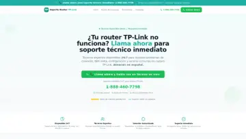 ¿Tu router TP-Link no se conecta a internet? Llama ahora para soporte técnico inmediato. Expertos disponibles 24/7.