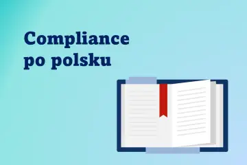 Otwarta książka z czerwoną zakładką na tle gradientu.