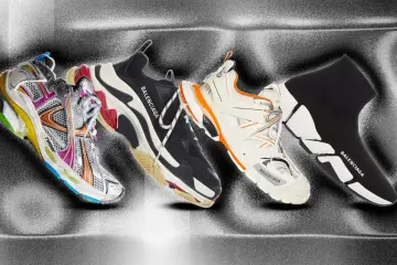 Quattro paia di sneakers Balenciaga, un'icona della moda. La loro storia è fatta di design audace e innovazione.