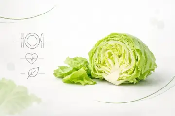 Chrupiąca sałata lodowa, idealna na zdrową dietę. Niskie sałata lodowa kcal dla Twojego zdrowia.