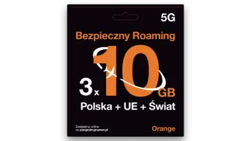Bezpieczny roaming 5G od Orange: 3x10 GB na Polskę, UE i Świat. Idealny dla podróżujących.
