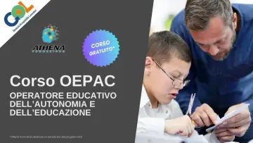 Corso OEPAC: Operatore Educativo per l'Autonomia e l'Educazione. Un'opportunità di lavoro formativa gratuita.