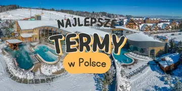 Najlepsze termy w Polsce: relaks w gorących basenach pośród zimowego krajobrazu.