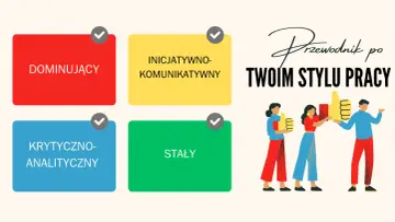 Przewodnik po stylach pracy: dominujący, inicjatywno-komunikatywny, krytyczno-analityczny, stały. Określ swój typ osobowości.