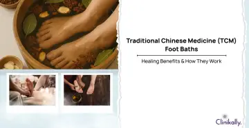 A relaxing foot detox bath with herbs and spices. Learn about TCM foot baths and their healing benefits.