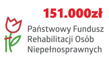 151.000 zł dofinansowania z PFRON na rehabilitację.